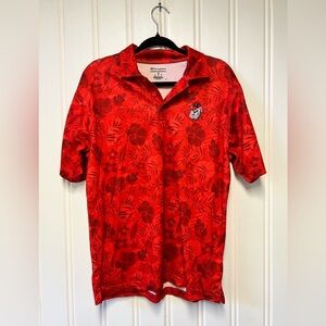 Champion UGA Bulldogs Performance Polo Short Sleeve Shirt - Size M